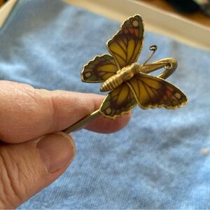 Handmade brass bookmark